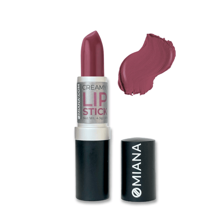 Omiana Natural Cosmetics Lipstick Berry Bombshell Creamy Mineral Lipstick - Titanium Dioxide-Free + Mica-Free Options!